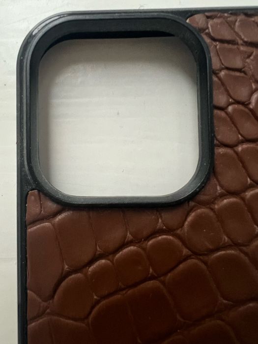 Чохол на Iphone 14 pro max шкіра крокодила натуральна