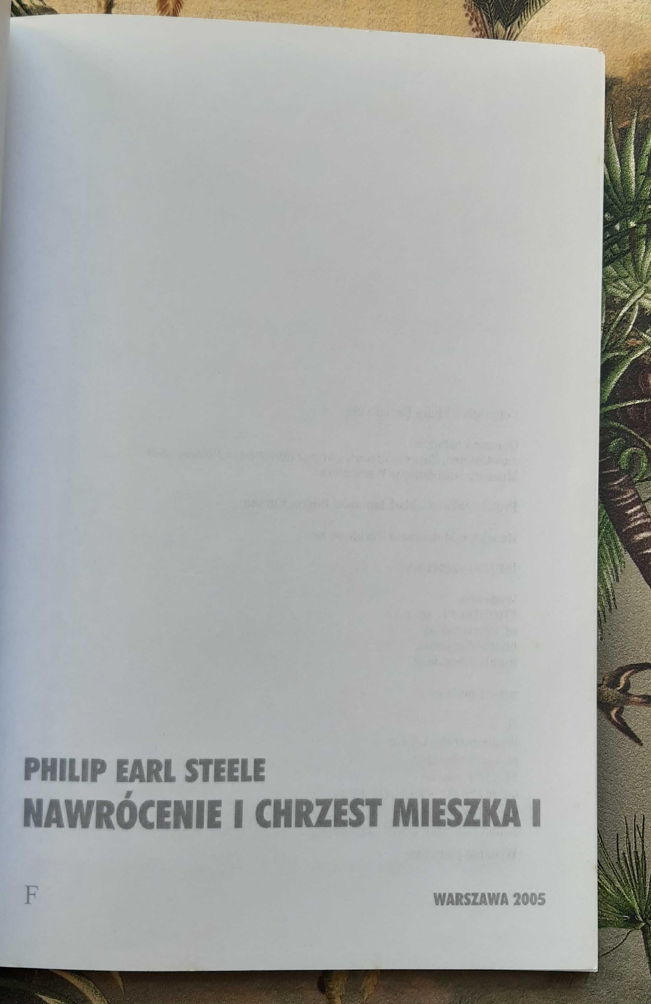 Książka "Nawrócenie i chrzest Mieszka I" Steele