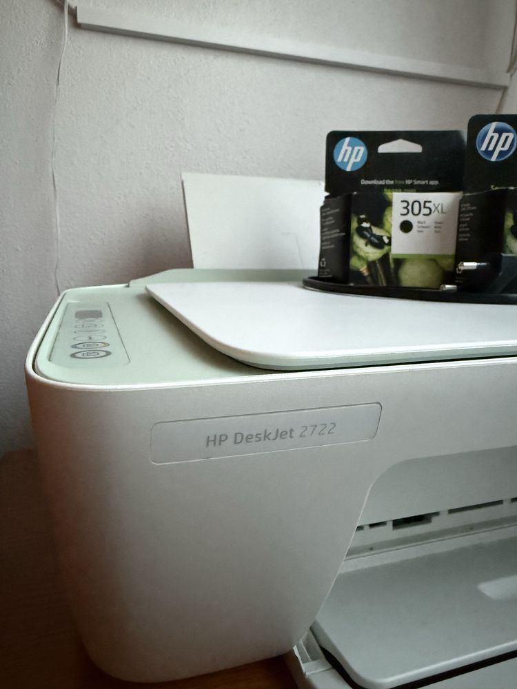 Impressora HP Deskjet 2722 + 2 tinteiros XL Novos