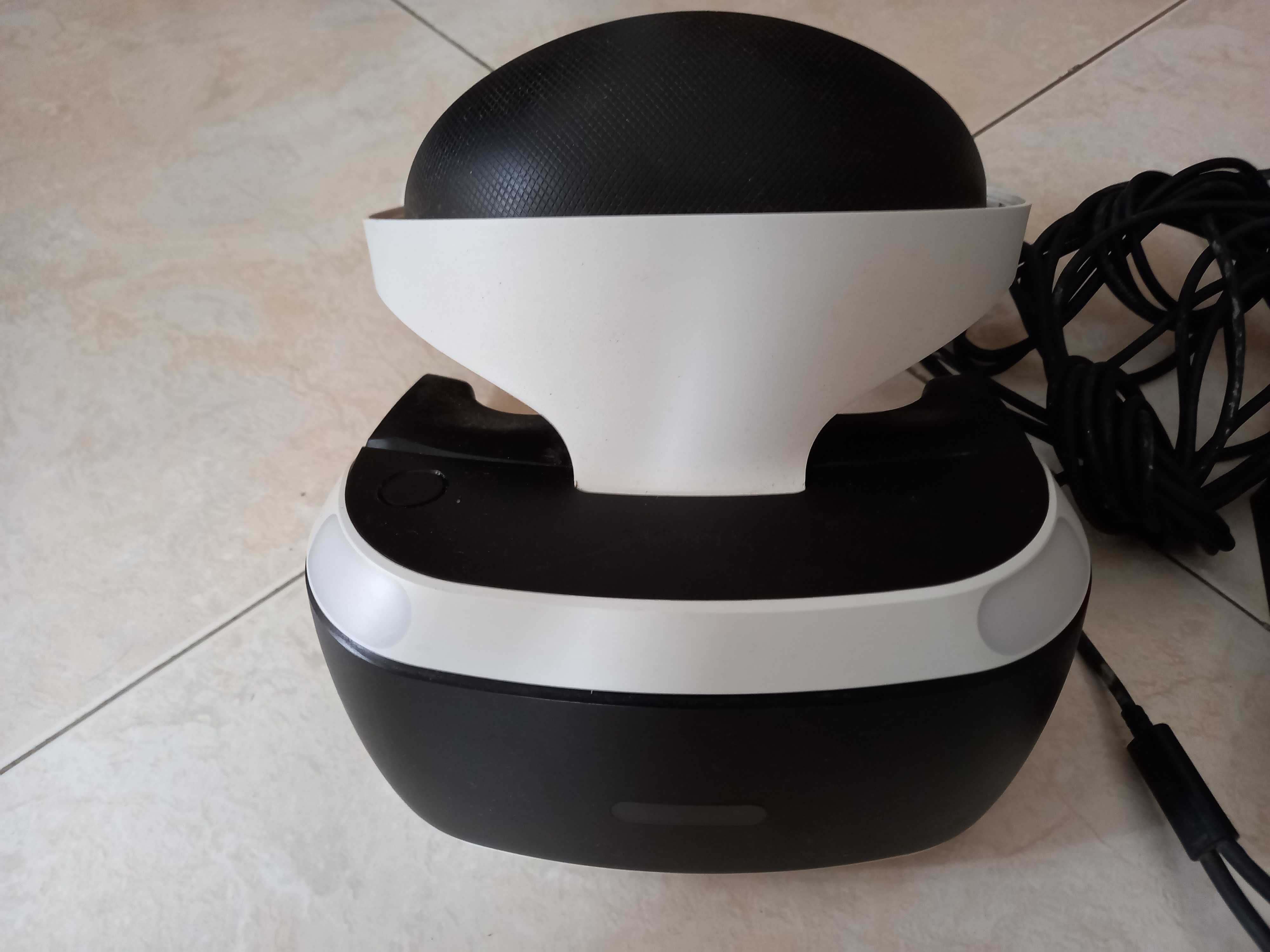Óculos VR playstation 4/com câmara dupla. (Foram utilizados 4/5 vezes)