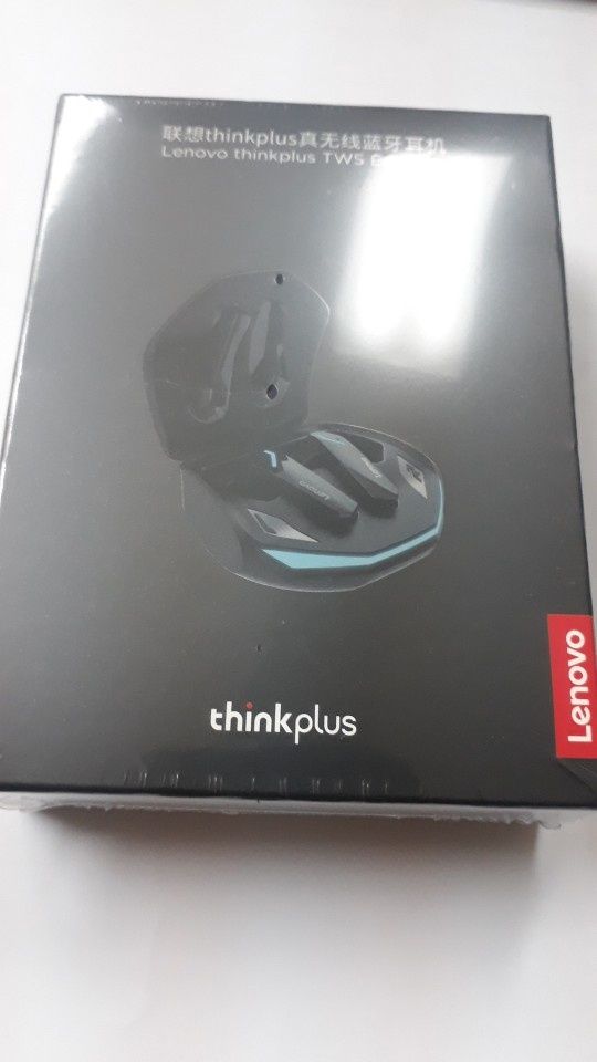 Biały słuchawki bezprzewodowe Lenovo Thinkplus GM2 pro