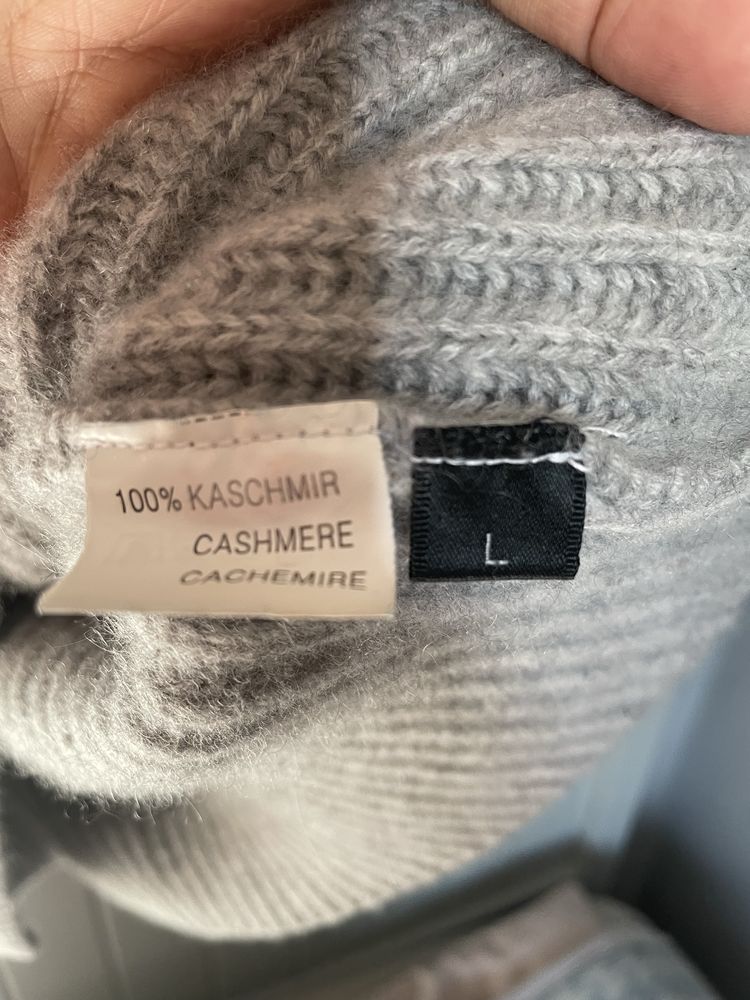 Джемпер из 100% кашемира, р. L.