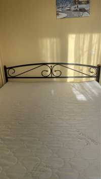 Ліжко металеве Верона-1 двоспальне 160х200 з матрацом