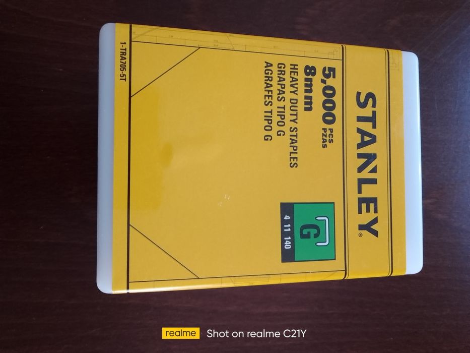 Taker zszywacz Stanley +opakowanie zszywek 5000 szt.