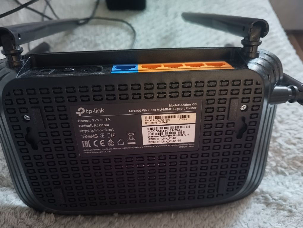Router wifi TP-Link AC1200