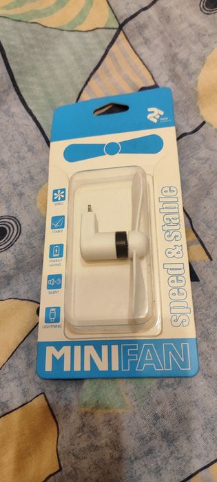 Міні вентилятор до айфона type-c lightening