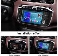 Auto Rádio Android Fiat Punto / Linea Gps Bluetooth 2gb 64gb CarPlay