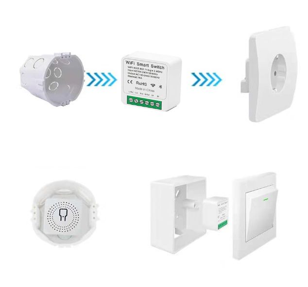 Przekaźniki dopuszkowy mini EweLink 16A 230V WIFI