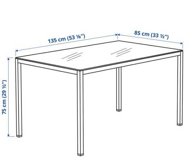 Conjunto Mesa IKEA Torsby e 4 cadeiras Tobias