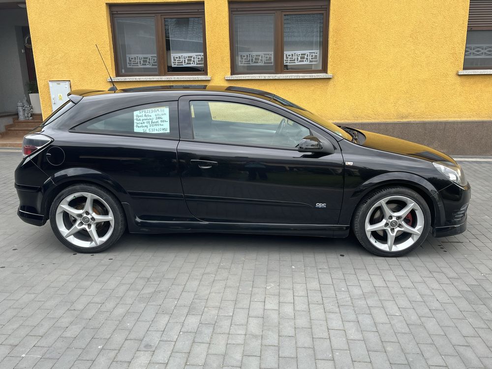 Opel astra h gtc opc