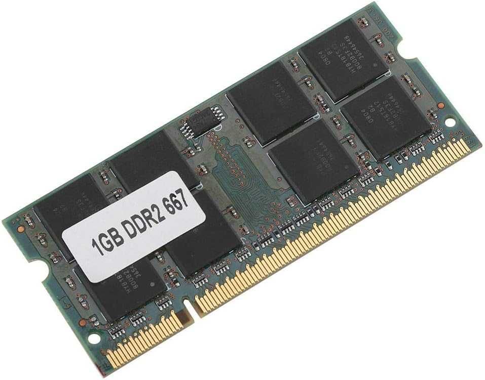 Memória RAM DDR2 1GB P C 2 - 5 3 0 0 6 6 7 MHz  2 0 0 -Pin