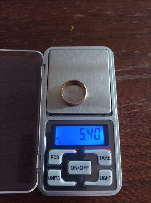 Złota obrączka 14K