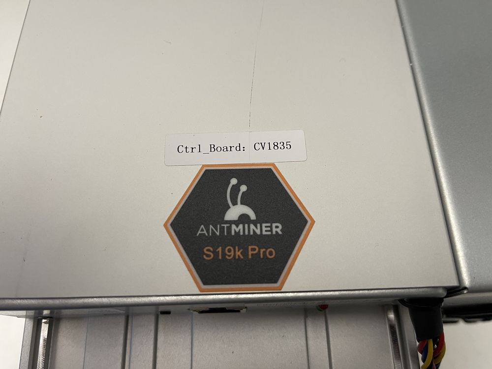 Bitmain S19K PRO 120T/137T com FIRMWARE from VNISH instalado