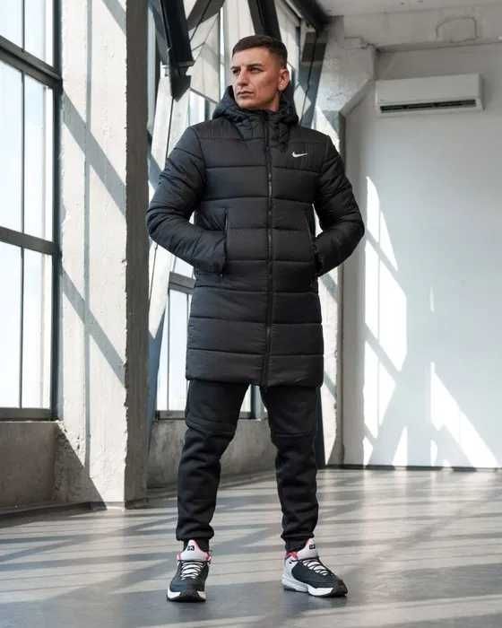 Мужская зимняя куртка пуховик парка пальто Nike
