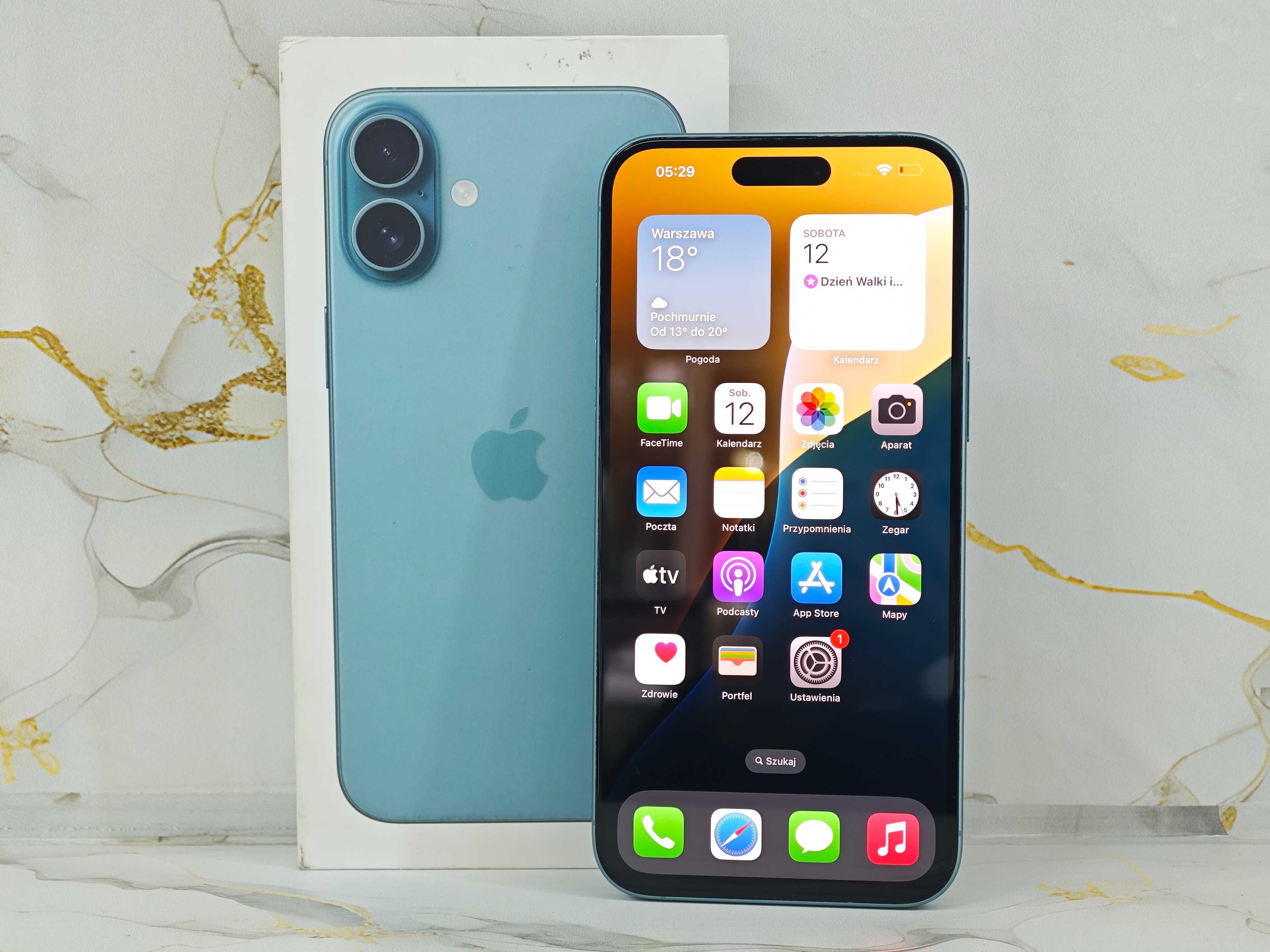 Smartfon Apple iPhone 16 Plus 8GB / 256GB 100% blokada IMEI
