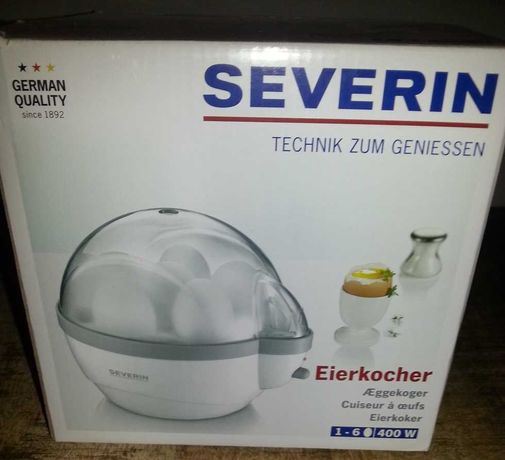 Nowy jajowar Severin EK3051 maszynka do gotowania jaj 1 -6 szt. 400W