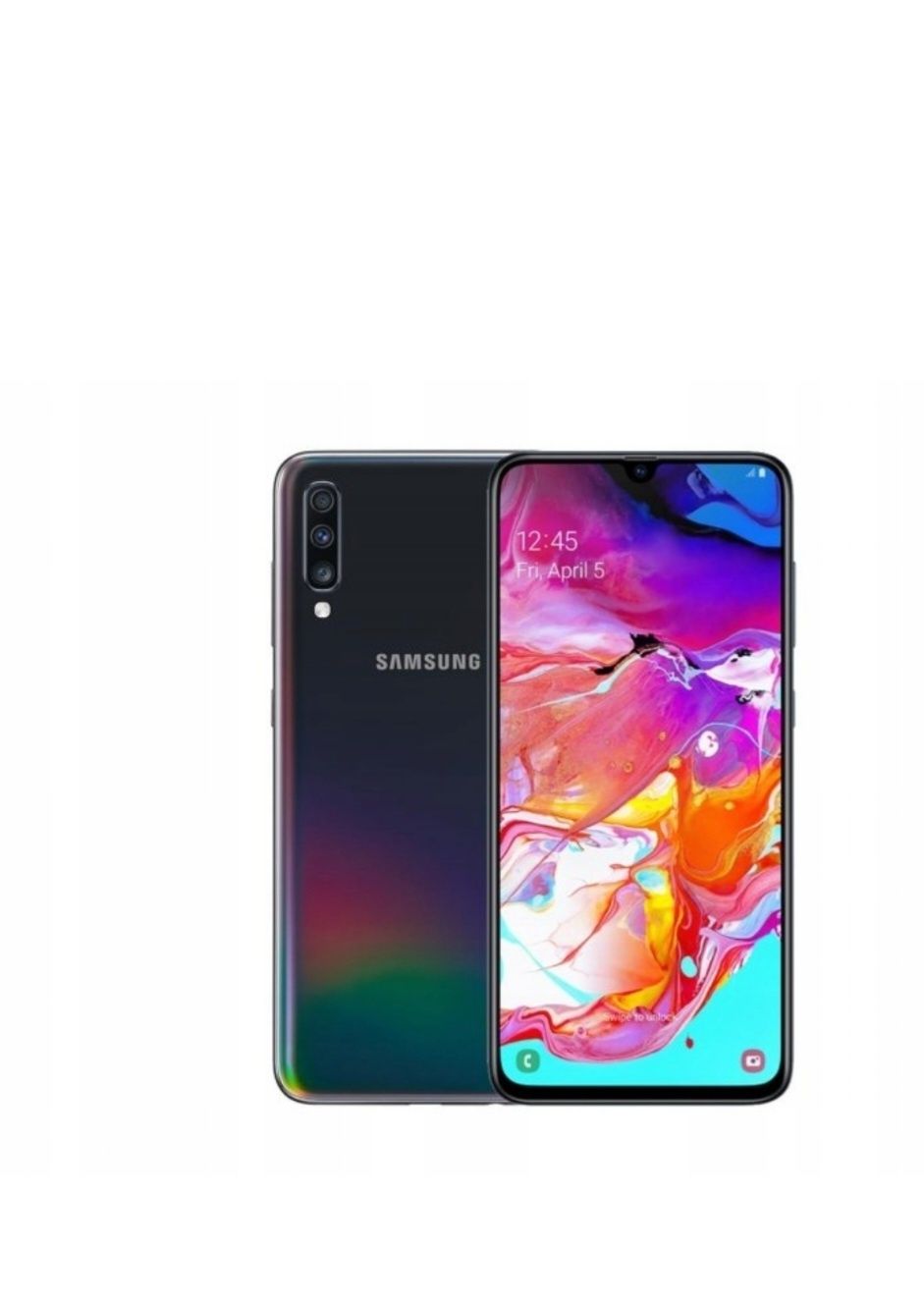 Samsung Galaxy A 70 pełen zestaw