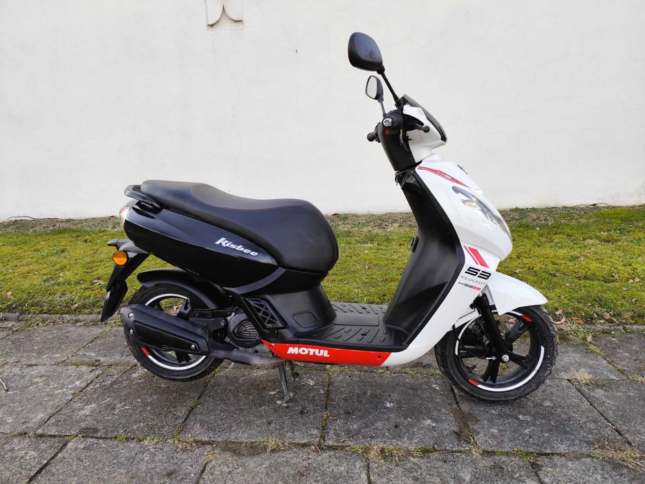 2022R Skuter Peugeot Kisbee 50 4T 100%Sprawny Niski Przebieg TRANSPORT