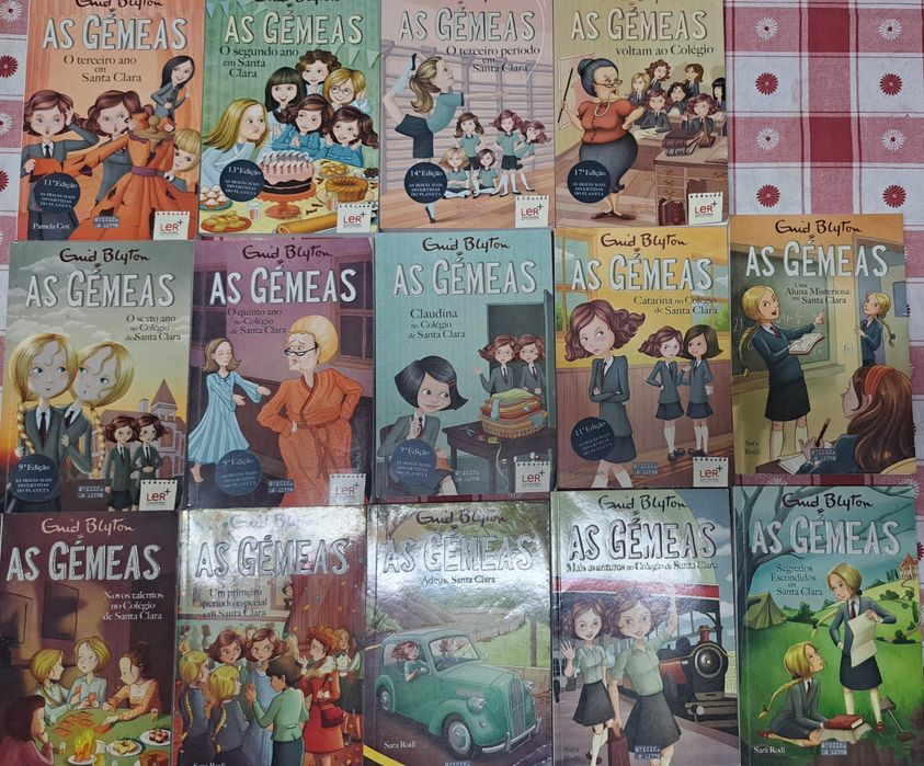 Coleção de Livros "As Gémeas" de Enid Blyton".