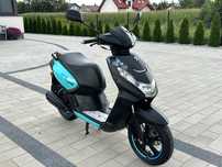 Skuter Peugeot Kisbee 2018r 50 4t LED LIFT bdb stan raty FILM