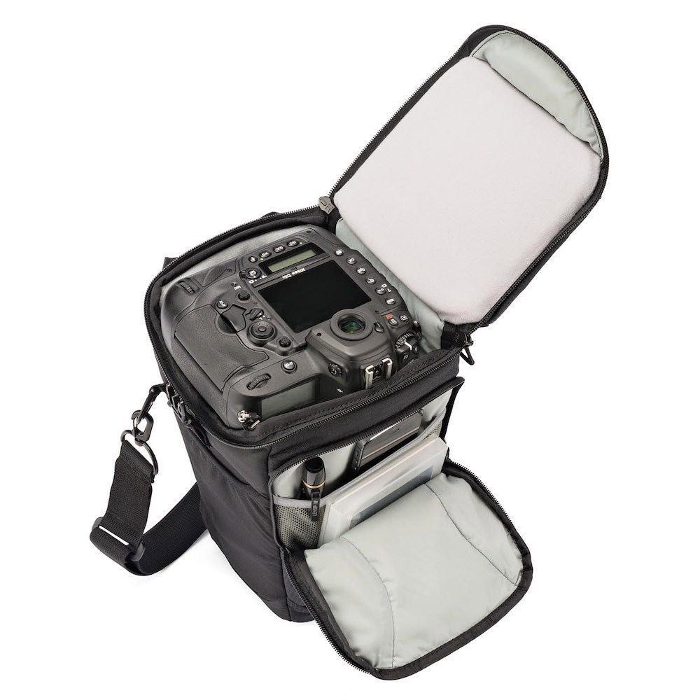 Lowepro Toploader Pro 75 AW II - stan idealny + szelki Lowepro