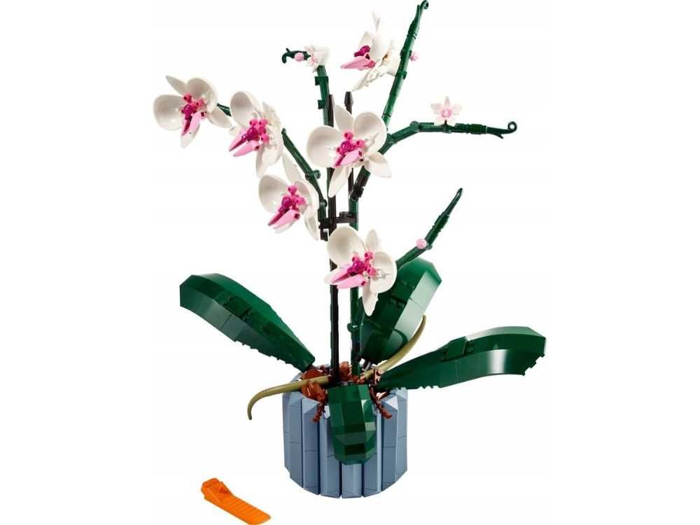 LEGO Botanicals Creator Orchidea Zestaw Duży Kwiaty Doniczka Prezent