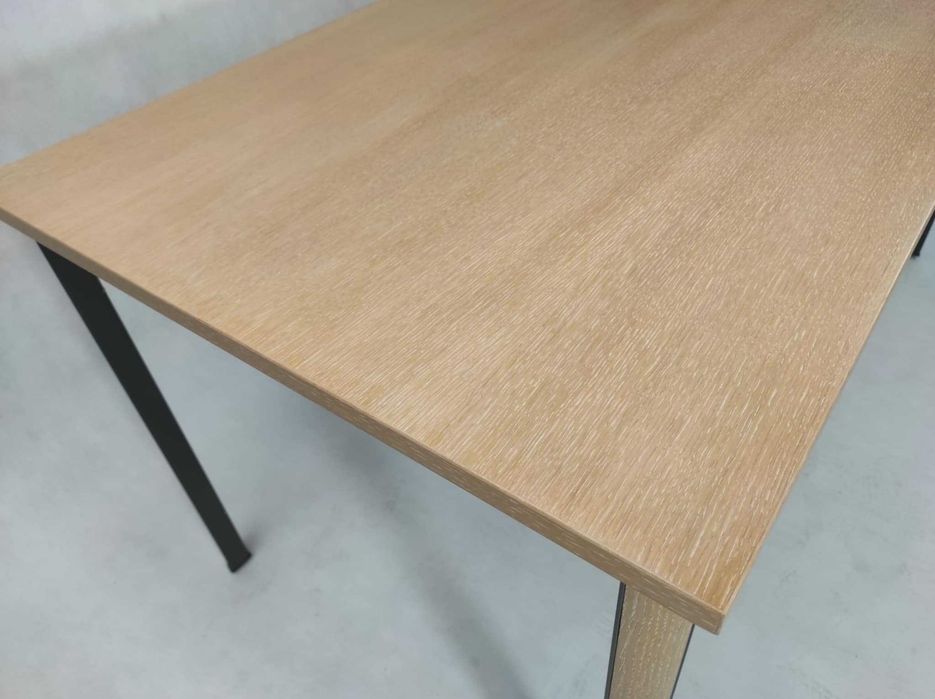 Biurko proste 160x80cm - naturalna okleina