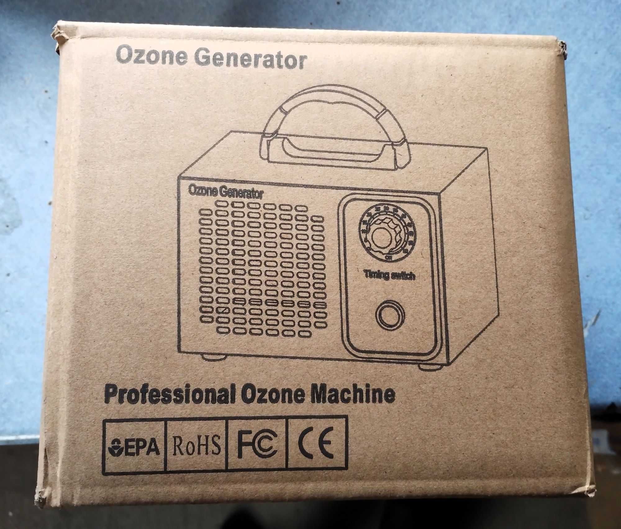 Profesjonalny oczyszczacz, Generator ozonu  38 000 mg/h do 150m2