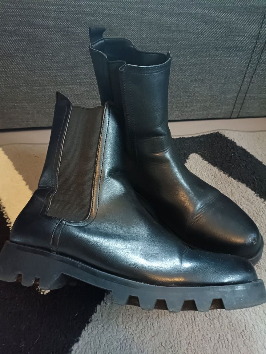 Buty damskie czarne 41