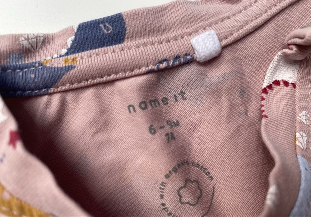 Komplet zestaw body i legginsy 3 sztuki Name it rozmiar 74