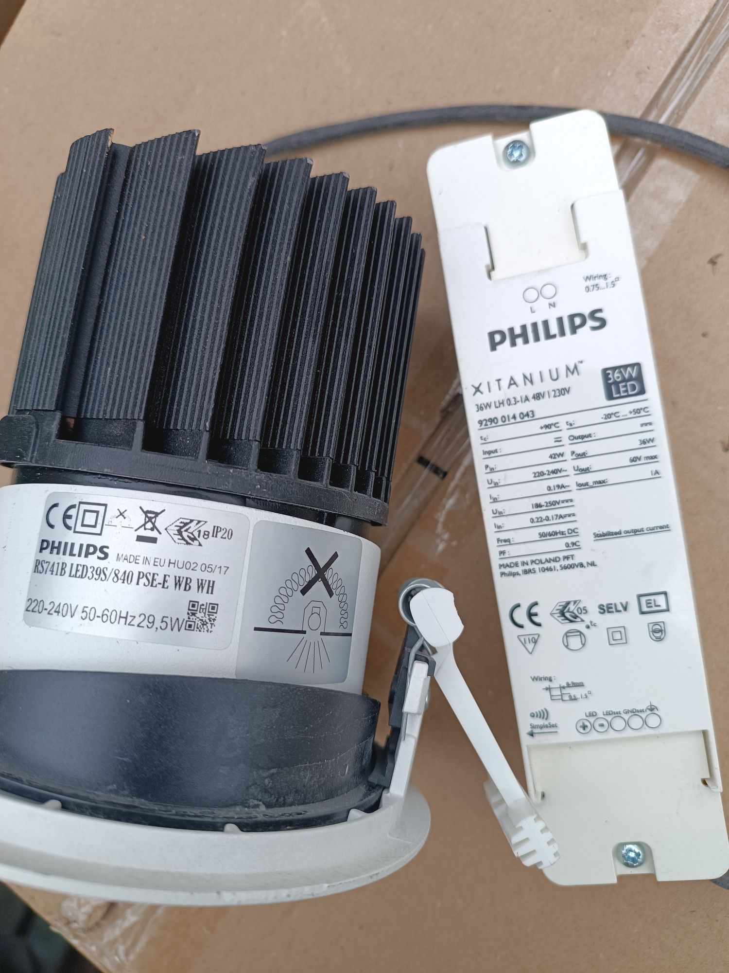 Lampy z demontarzu