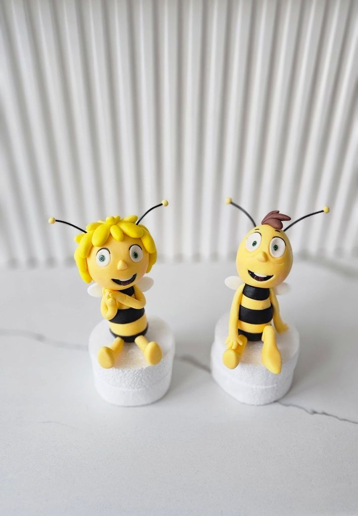 Pszczółka Maja Gucio figurka na tort topper 3D urodziny