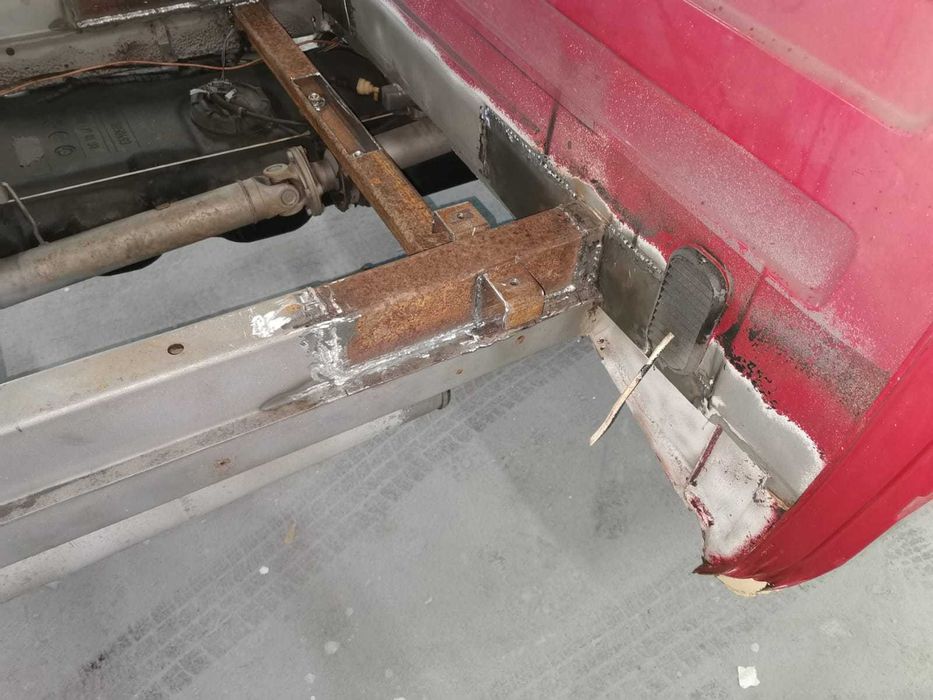 Skracanie Ram, Rozstawu Osi, Spawanie, Wzmacnianie Ciężarowe Auta Man