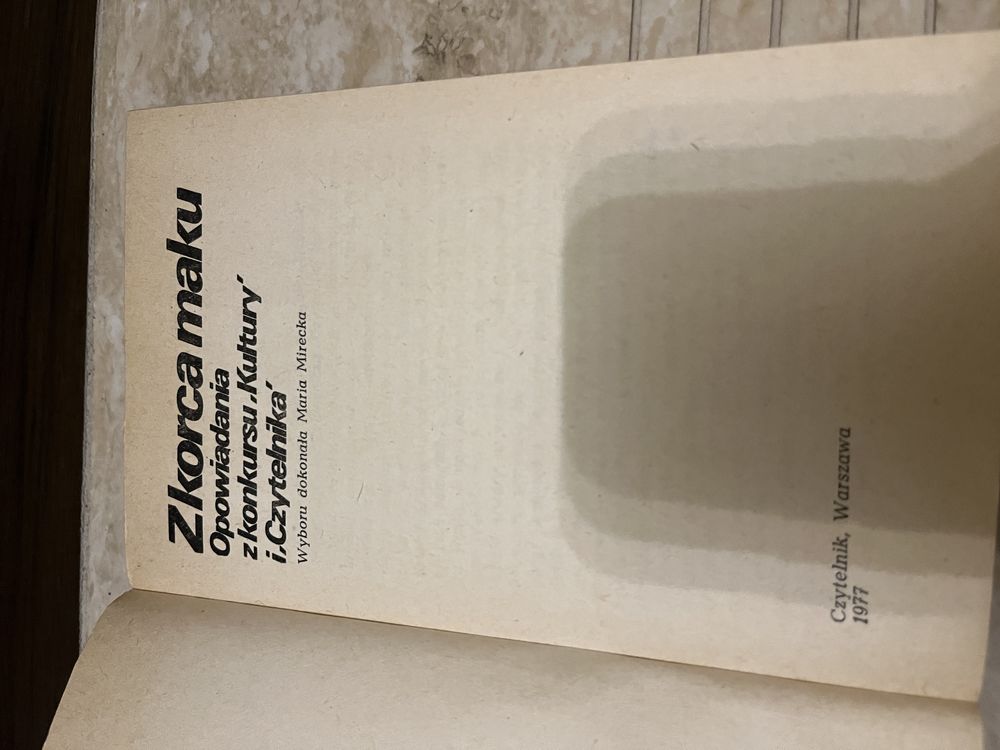 Z korca maku opowiadania z konkursu czytelnik
