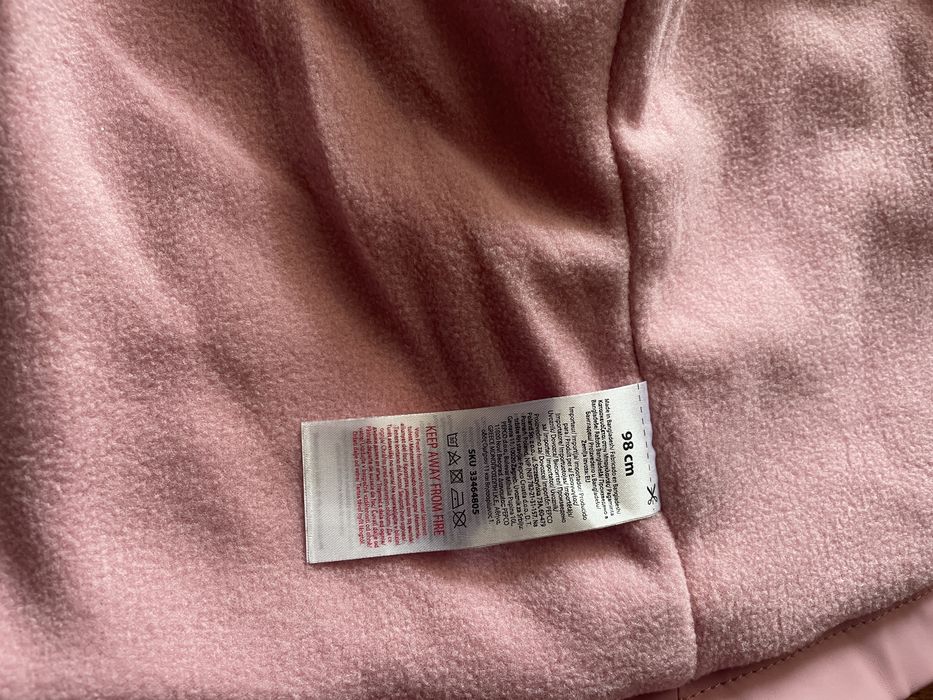 Kurtka dziewczęca przeciwdeszczowa rozmiar 98- NOWA