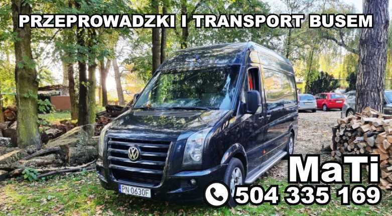 Przeprowadzki transport busem - Konin - okolice - cała Polska -UE - FV