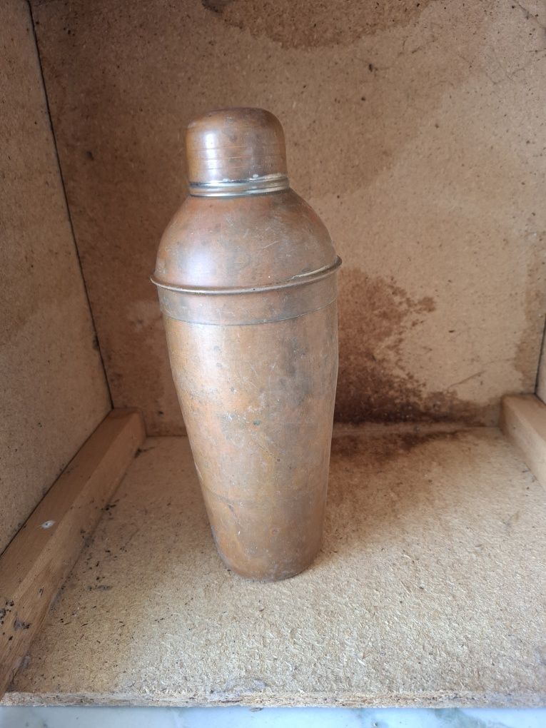 Copo de cobre para bater cocktail