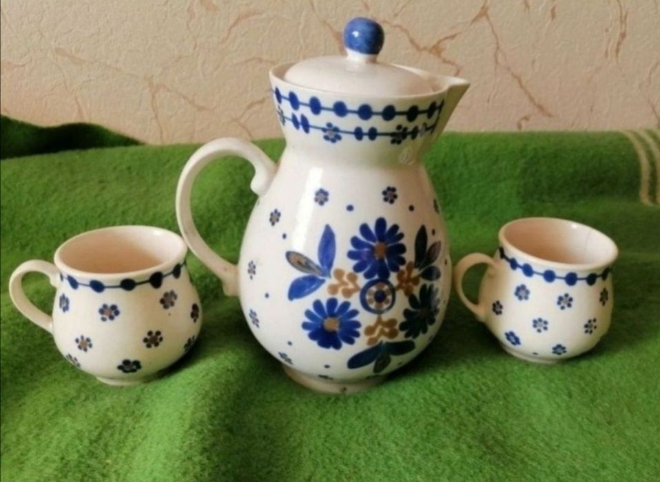 Сервиз кувшин чашки 80е года.