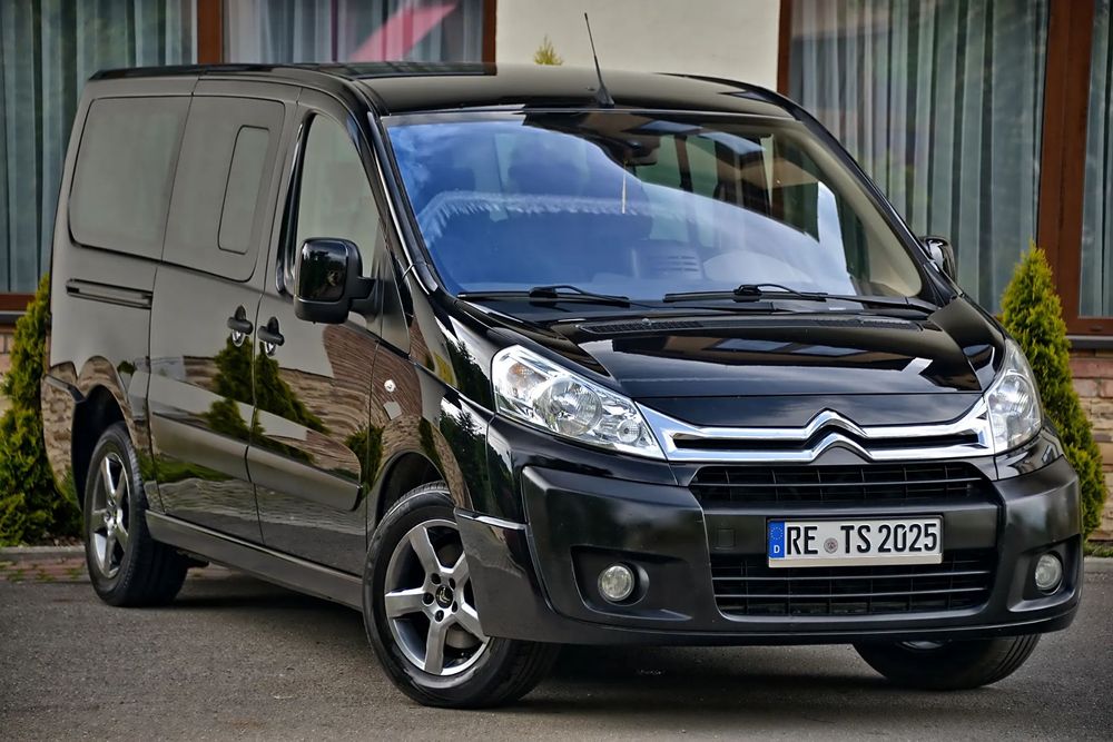 Citroën Jumpy 2.0HDi 163 KM AUTOMAT Klimatyzacja 3 Strefy NAVI Alufelgi PDC 8-9 Osób