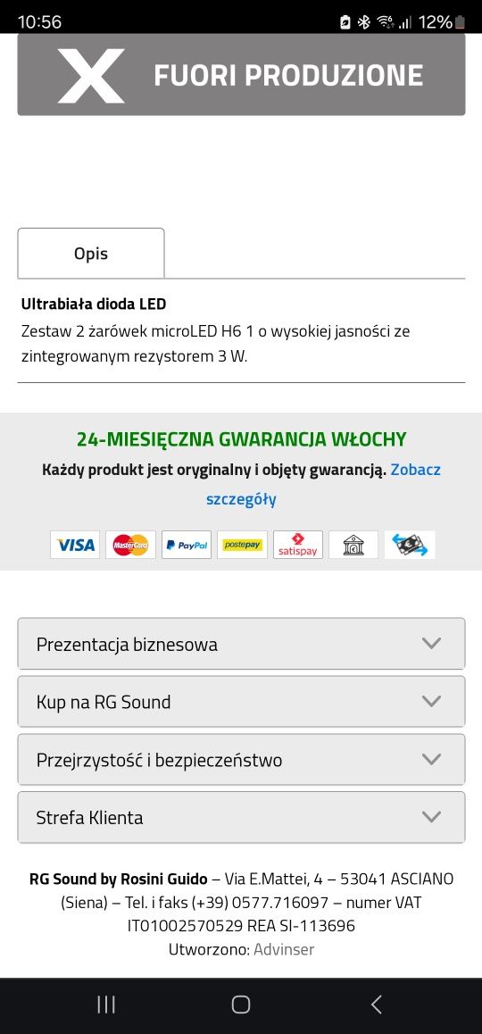 Zestaw dwóch żarówek