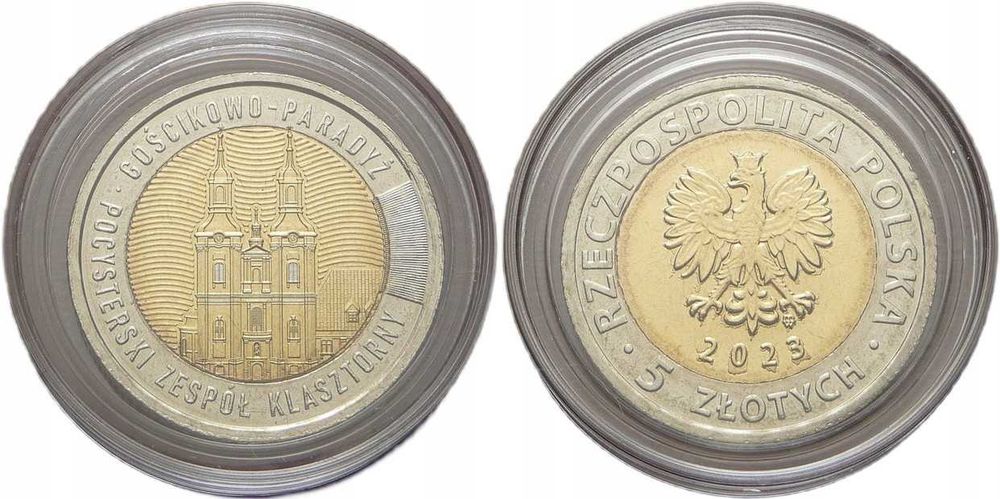 5 zł 2023 Gościkowo-Paradyż Pocysterski Zespół Klasztorny _ DESTRUKT