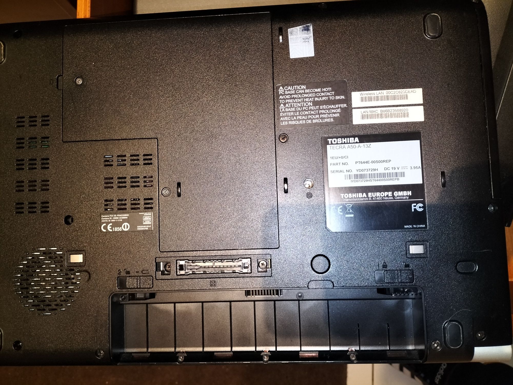 Portátil Toshiba Tecra A50  i5
