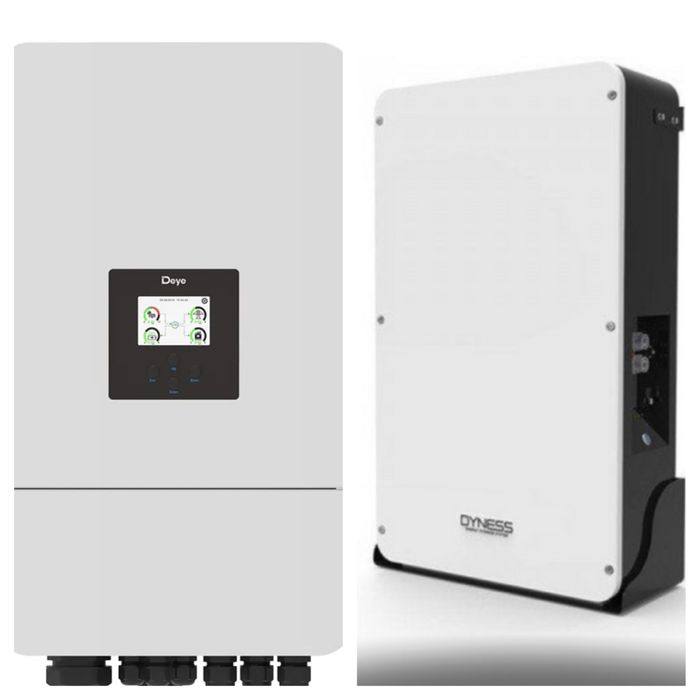 Система резервного живлення Гібридний інвертор Deye 6kw,  Lifepo4 10kw