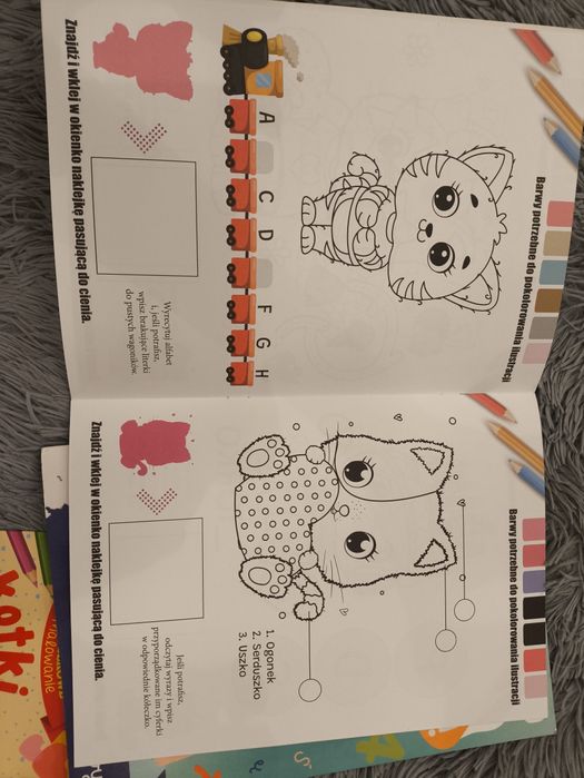 Książeczki i kolorowanki dla przedszkolaka