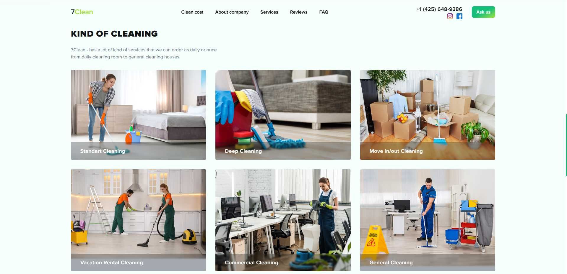 Готовий універсальний Landing Page веб-сайт під ключ.