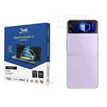 3Mk Silver Protect+ Samsung Z Flip 3 5Gf olia Montowana Na Mokro Front