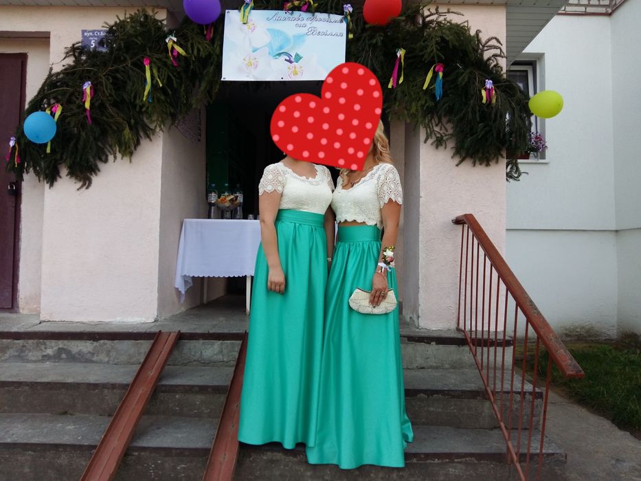 Спідниця довга плотний атлас не мнеться