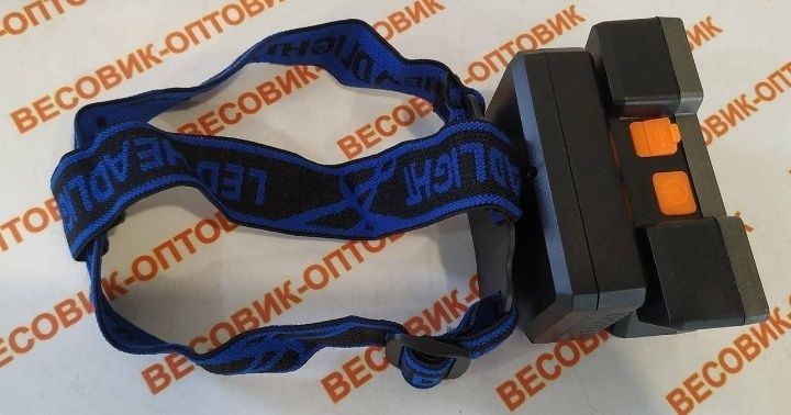 Налобний ліхтарик світлодіодний — 5 діодів