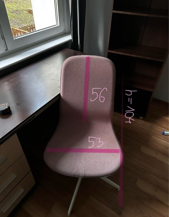 Dwa krzesla obrotowe 360 regulacja wysokości