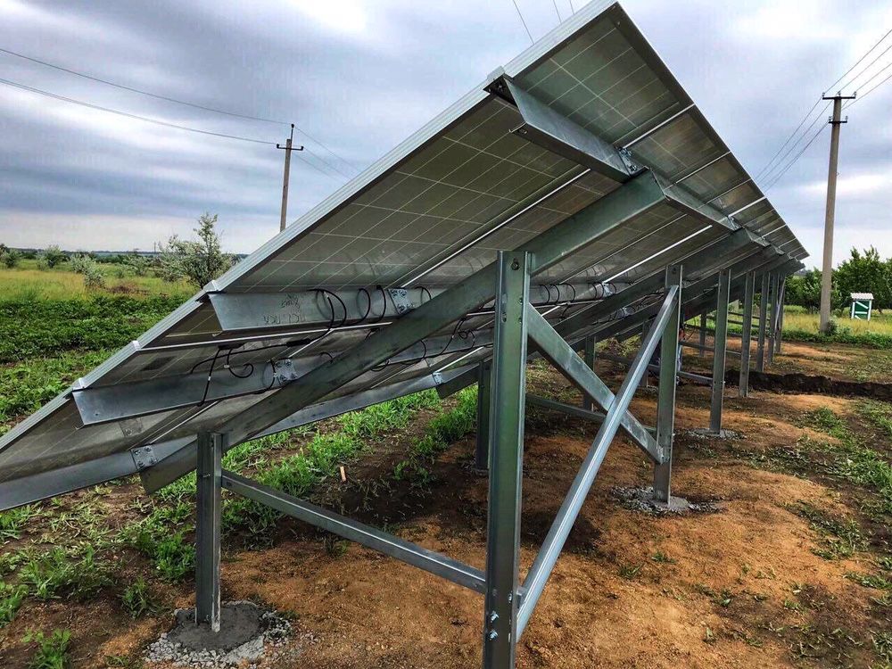 Солнечная електростанция.Солнечные панели(батарея).зеленый тариф